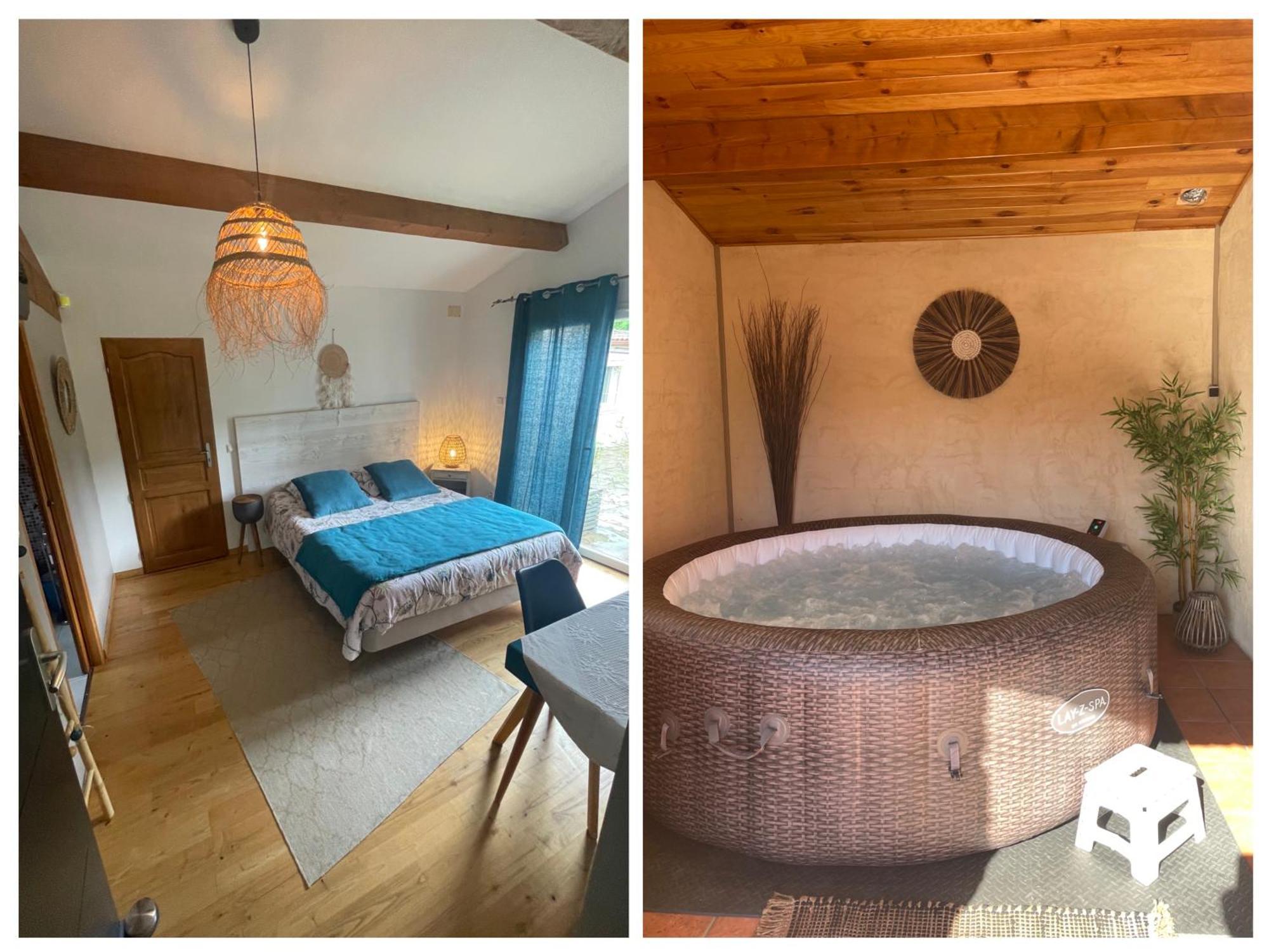 La Chambre Haute Et Son Spa Ним Экстерьер фото